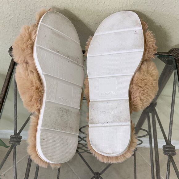 Dolce Vita slippers women’s US size 7 Faux Fur SOFT. - Picture 7 of 7